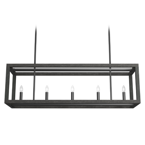 Hunter Fan Company Squire Manor Matte Black Linear Light by Hunter Fan Company 19090