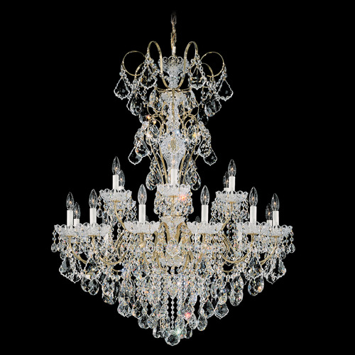 Schonbek Lighting Schonbek Worldwide Lighting New Orleans Aurelia Crystal Chandelier 3660-211R