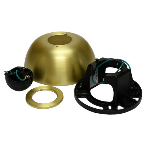 Fanimation Fans Sloped Ceiling Kit in Brushed Satin Brass by Fanimation Fans SCK1-52BS