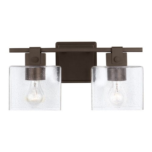 Capital Lighting Graham 15.50-Inch Vanity Light in Oil Rubbed Bronze by Capital Lighting 139124OR-498
