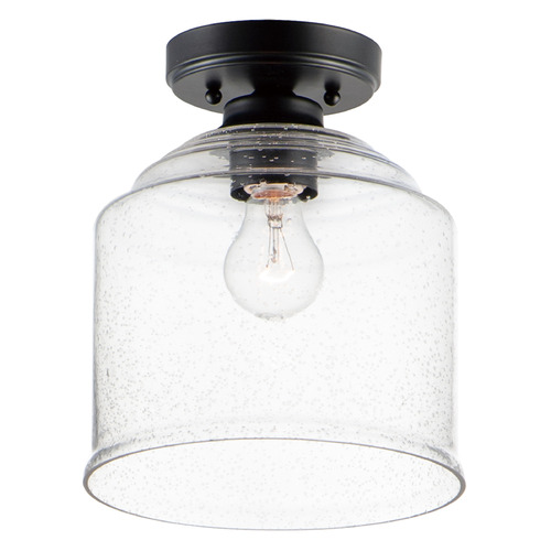 Maxim Lighting Maxim Lighting Acadia Black Semi-Flushmount Light 12270CDBK