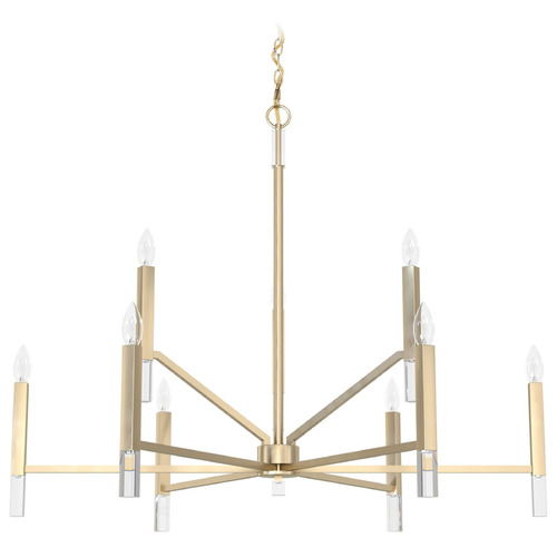 Hunter Fan Company Hunter Fan Company Sunjai Alturas Gold Chandelier 19521