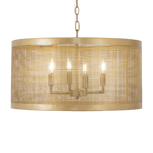 Maxim Lighting Hatcher 24-Inch 4-Light Pendant in Gold by Maxim Lighting 31224GLD