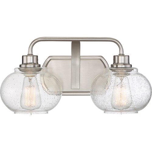 Quoizel Lighting Trilogy 17.50-Inch Bath Light in Brushed Nickel by Quoizel Lighting TRG8602BN