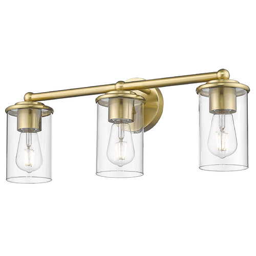Z-Lite Z-Lite Thayer Luxe Gold Bathroom Light 742-3V-LG