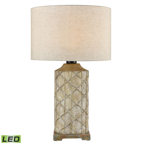 Elk Lighting Elk Lighting Sloan Antique Gray LED Outdoor Table Lamp D4388-LED