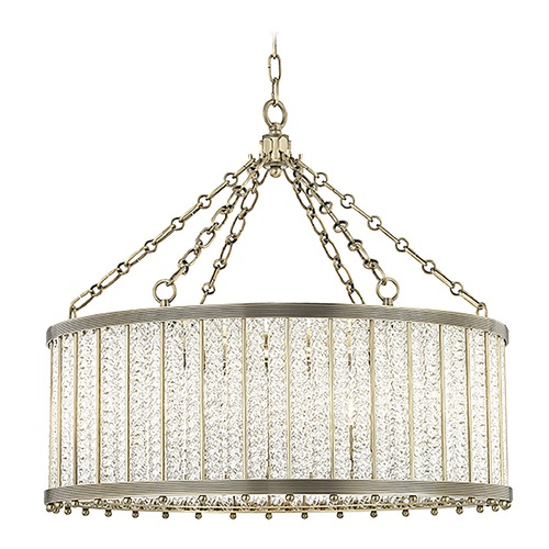 Hudson Valley Lighting Shelby Aged Brass Pendant by Hudson Valley Lighting 8125-AGB