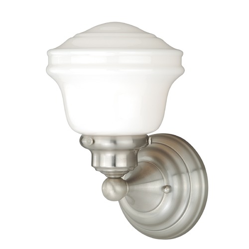 Vaxcel Lighting Huntley Satin Nickel Sconce by Vaxcel Lighting W0167
