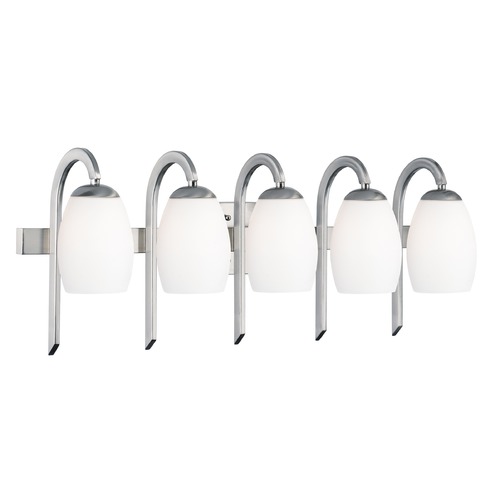 Maxim Lighting Taylor Satin Nickel Bathroom Light by Maxim Lighting 21645SWSN