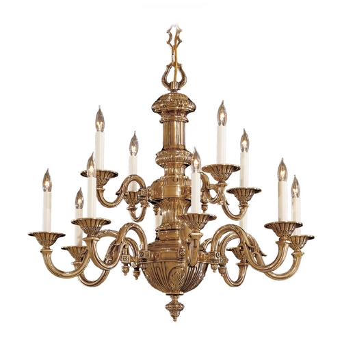 Metropolitan Lighting Chandelier in Classic Brass by Metropolitan Lighting N700212