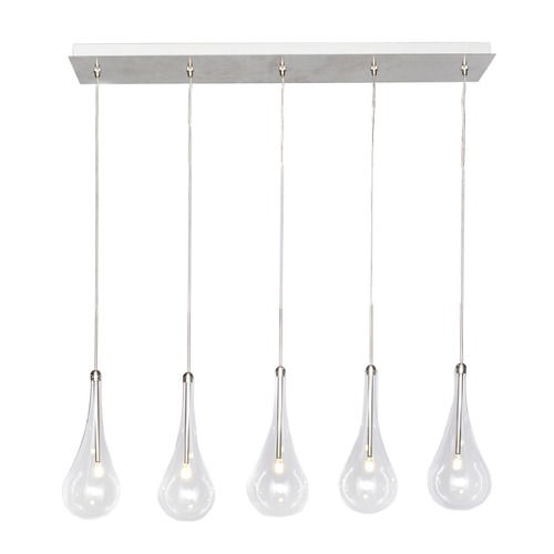 ET2 Lighting Larmes LED 31.50-Inch Linear Pendant in Polished Chrome by ET2 Lighting E23125-18PC