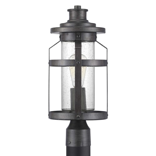 Progress Lighting Haslett Antique Pewter Post Light by Progress Lighting P540031-103