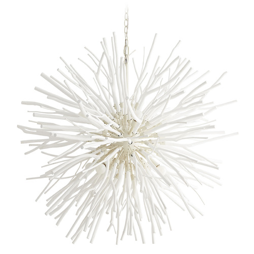 Arteriors Home Lighting Finch 43-Inch Chandelier in Whitewash Stained Wood by Arteriors Home 89564