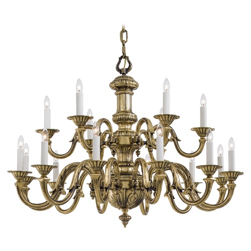 Metropolitan Lighting Metropolitan Classic Brass Chandelier by Metropolitan Lighting N700218