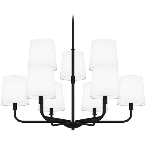 Quoizel Lighting Quoizel Lighting Gallagher Matte Black Chandelier GGR5032MBK