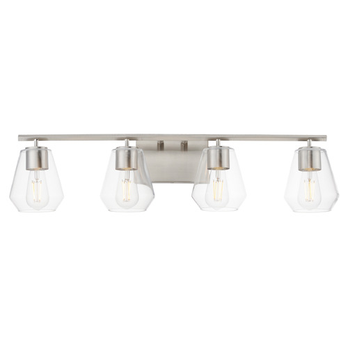 Maxim Lighting Maxim Lighting Geode Satin Nickel Bathroom Light 21334CLSN