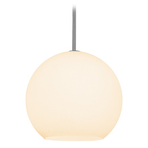 Access Lighting Nitrogen Brushed Steel Pendant by Access Lighting 23951-BS/OPL