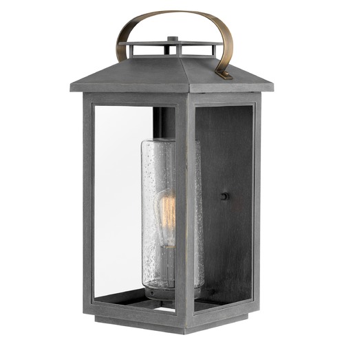 Hinkley Atwater 20.50-Inch Ash Bronze Outdoor Wall Light by Hinkley Lighting 1165AH