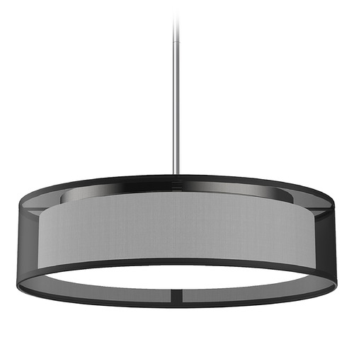 Kuzco Lighting Kuzco Lighting Dalton LED Pendant Light with Drum Shade PD7916-BOR-5CCT