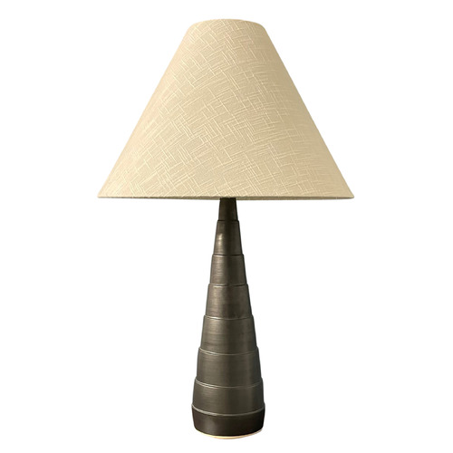 House of Troy Lighting House Of Troy Scatchard Black Matte Table Lamp with Coolie Shade GS825-BM