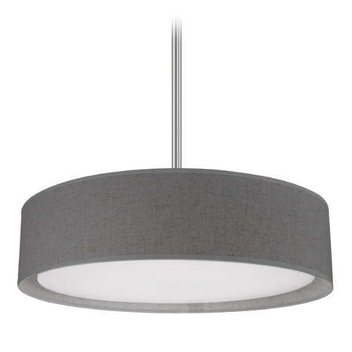 Kuzco Lighting Kuzco Lighting Dalton LED Pendant Light with Drum Shade PD7916-GY-5CCT