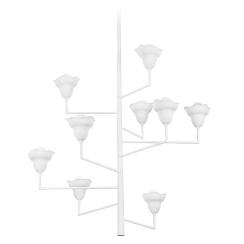 Hudson Valley Lighting Hudson Valley Lighting Alora White Plaster Chandelier 1289-WP