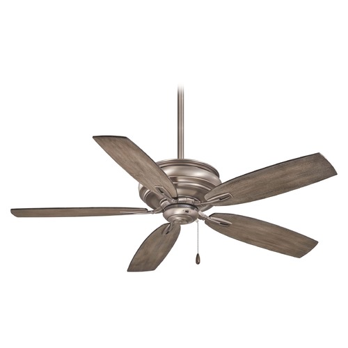 Minka Aire Timeless 54-Inch Fan in Burnished Nickel by Minka Aire F614-BNK