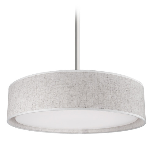 Kuzco Lighting Kuzco Lighting Dalton LED Pendant Light with Drum Shade PD7916-BE-5CCT