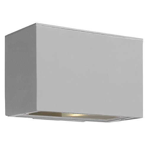 Hinkley Atlantis Down Light LED Outdoor Wall Light in Titanium by Hinkley Lighting 1646TT-LED
