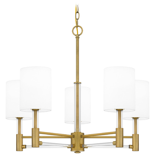Quoizel Lighting Quoizel Lighting Gretchen Aged Brass Chandelier GCN5026AB