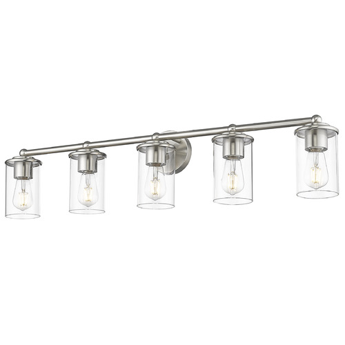 Z-Lite Z-Lite Thayer Brushed Nickel Bathroom Light 742-5V-BN