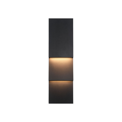 Eurofase Lighting Nanton 19-Inch LED Outdoor Wall Light in Sand Black by Eurofase 49242-027