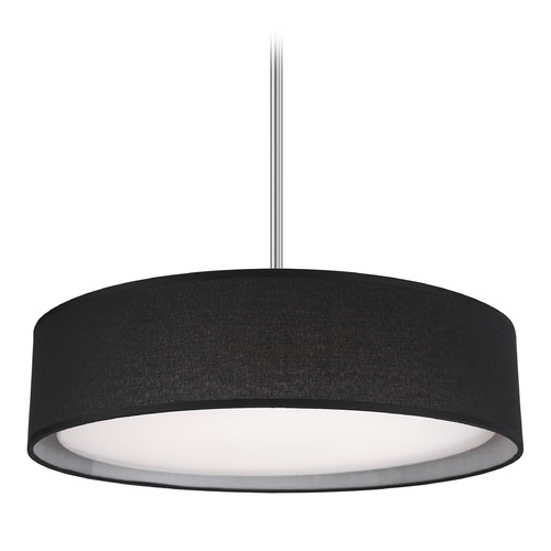 Kuzco Lighting Kuzco Lighting Dalton LED Pendant Light with Drum Shade PD7916-BK-5CCT