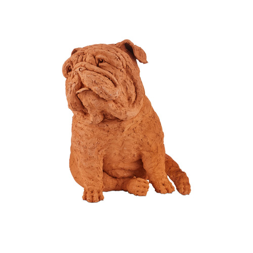 Currey and Company Lighting Leonard Churchill the Bulldog Sculpture by Currey & Company 1200-0960