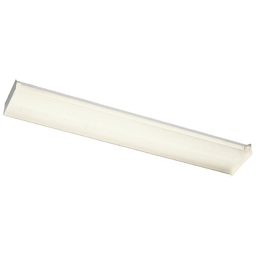 Kichler Lighting Prismatic Glass LED Flush Mount Light White by Kichler Lighting 10315WHLED