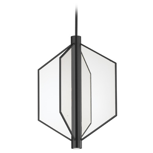 ET2 Lighting Telstar 22-Inch Wide LED Pendant in Matte Black by ET2 Lighting E25136-133BK
