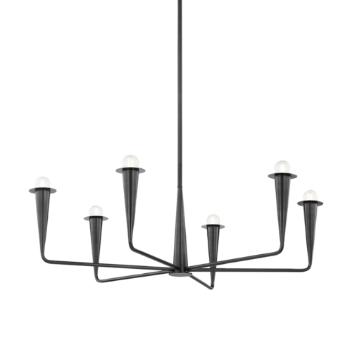 Mitzi by Hudson Valley Danna 39.75-Inch Chandelier in Old Bronze by Mitzi by Hudson Valley H791806-OB