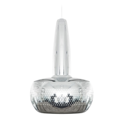 UMAGE UMAGE Polished Steel Mini-Pendant Light with Drum Shade 2049_4007