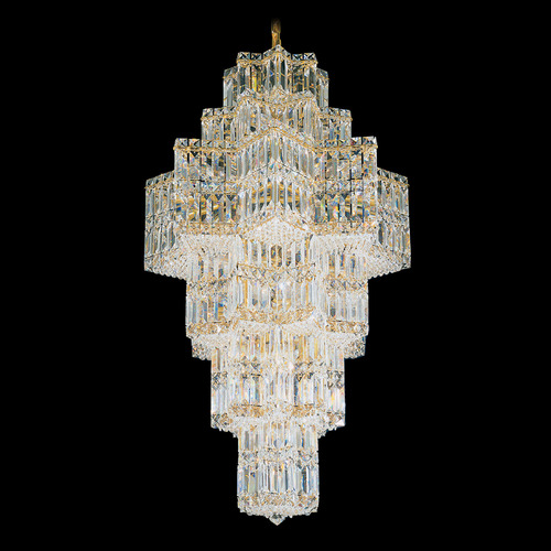 Schonbek Lighting Schonbek Worldwide Lighting Equinoxe Aurelia Crystal Chandelier 2725-211O