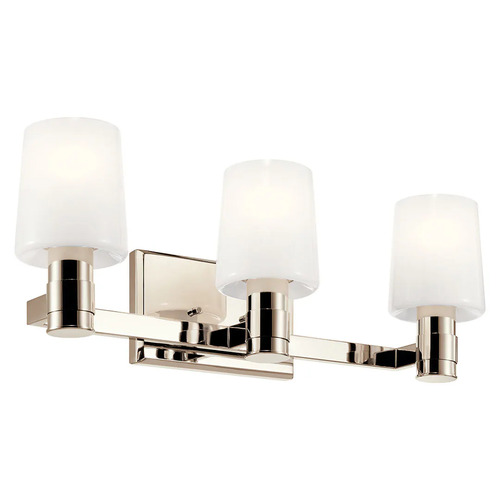 Kichler Lighting Adani 24-Inch Vanity Light in Polished Nickel by Kichler Lighting  55176PN