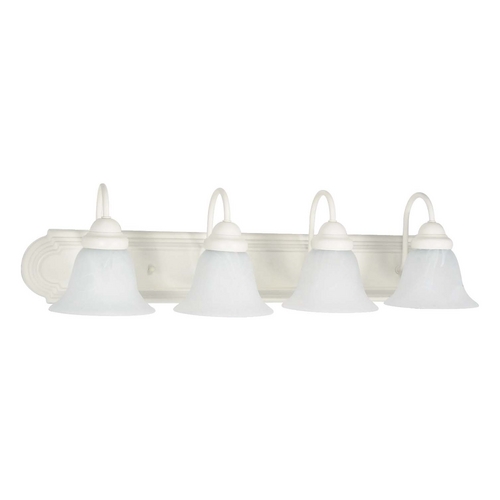 Nuvo Lighting Bathroom Light in Textured White by Nuvo Lighting 60/334