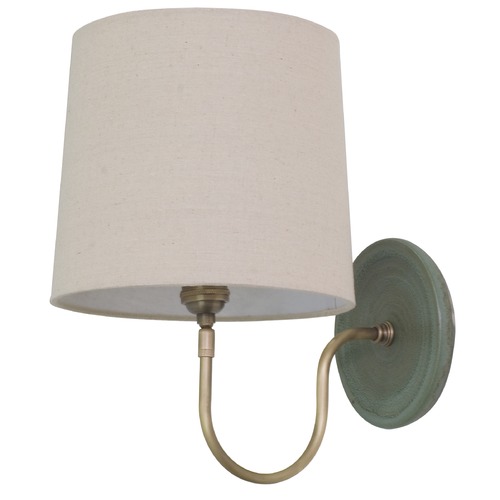 House of Troy Lighting Scatchard Stoneware Green Matte Wall Lamp by House of Troy Lighting GS725-GM