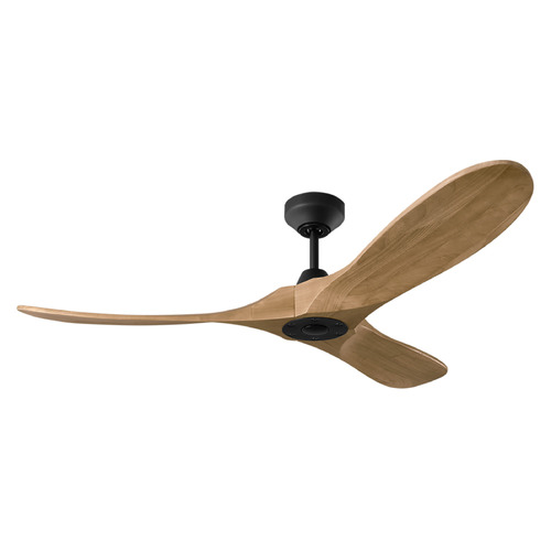 Visual Comfort Fan Collection Visual Comfort Fan Collection Maverick Smart 52 Midnight Black Ceiling Fan Without Light 3MAVSM52MBKNH