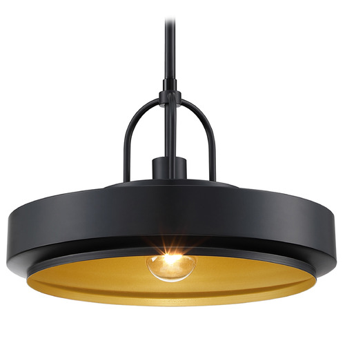 Designers Fountain Lighting Designers Fountain Odea Matte Black Pendant Light D295M-14P-MB