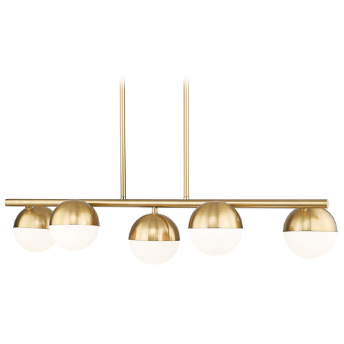 Z-Lite Z-Lite Realm Sphere Modern Gold Island Light 7517-5L-MGLD