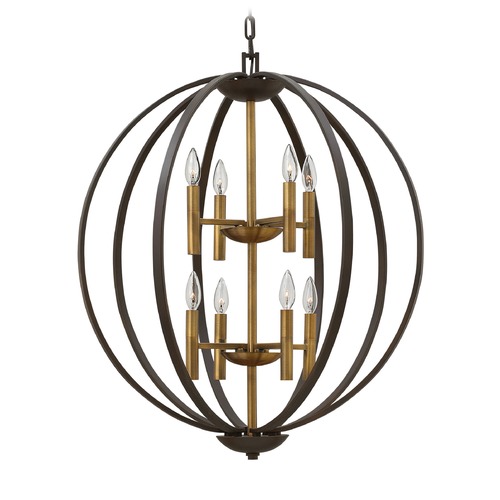 Hinkley Euclid 8-Light Spanish Bronze Pendant by Hinkley Lighting 3468SB