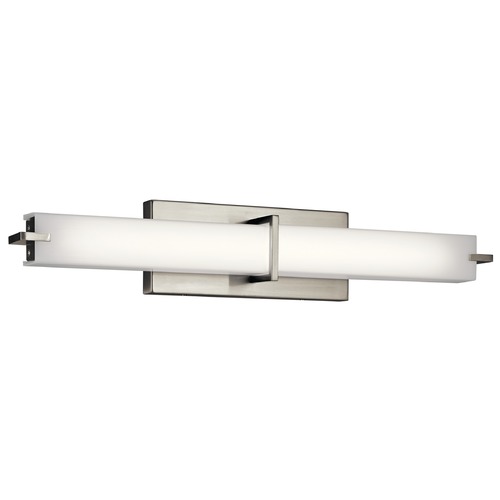 Kichler Lighting Linear 26-Inch LED Vanity Light in Brushed Nickel by Kichler Lighting 11146NILED