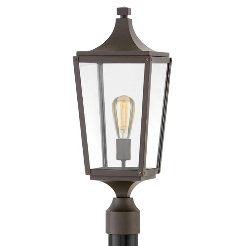 Hinkley Jaymes 22.75-Inch Oil Rubbed Bronze Post Light by Hinkley Lighting 1291OZ