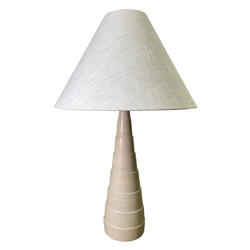 House of Troy Lighting House Of Troy Scatchard Oatmeal Table Lamp with Coolie Shade GS825-OT