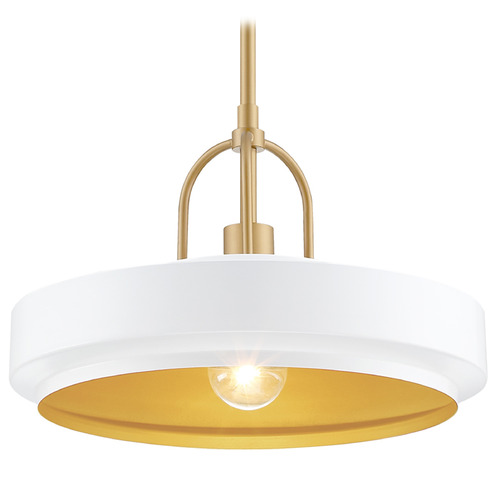 Designers Fountain Lighting Designers Fountain Odea Matte White Pendant Light D295M-14P-MW